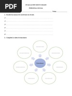 Evaluación Personal Social