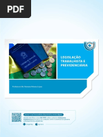 Livro - LEGISLAÇÃO TRABALHISTA E PREVIDENCIÁRIA