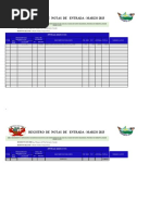 Registro de Notas de Entrada - Marzo 2023