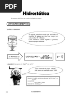 KFR. IV Bim. 2do. Año - FISI. - Guia #5 - Hidrostática