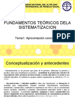 Concepto de Sistematización