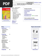 Análisi de Datos en Psicología - Búsqueda de Libros de Google