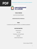 Administracion de Personal 1 Trabajo Final