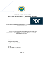 Danza Folclorica Ecuatoriana en El Fortalecimiento de La Identidad