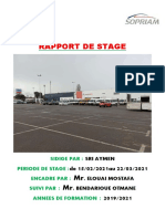 Rapport Stage 2021