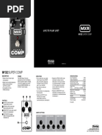 Manual MXR Super Comp