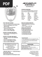 Stopwatch - Instructions S2