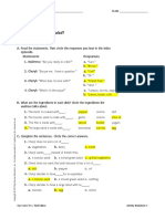 UNIT 04 Video Worksheets