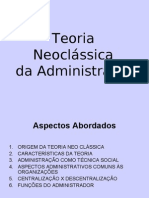 Teoria Neoclássica Da Administração