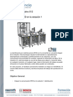 Proyecto Formativo 012 Integración RFID en La Estación 1: Objetivo General