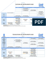 Horarios - Foba Instrumento - 2023