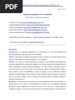 Neumonía Adquirida en La Comunidad: Community-Acquired Pneumonia