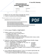 Assign3 Matrices