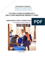 Uganda Covid-19 Emergency Education Response Project (Cerp)