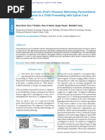 Spinal Tuberculosis Potts Disease