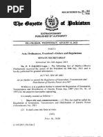 NEPRA ACT (Amendment) XIV of 2021