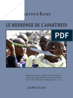 Kemp Arthur - Le Mensonge de L'apartheid