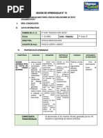 10 SESIÓN Comunicación 14 - 04