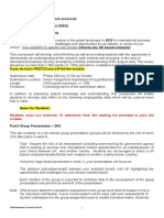 Module Assessment BMG705