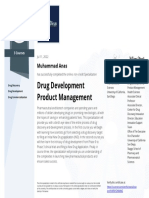 Drug Development Product Management Certificate (Coursera)