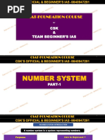 Number System-All Parts
