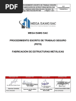 MEG-TOQ-SIG-PET-008 Fabricación de Estructuras Metálicas