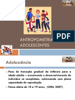 Antropometria de Adolescentes 2022