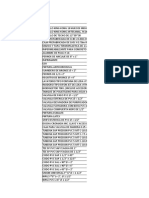 Segunda Lista Materiales