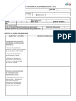 Ficha de Observación de Aula 2023 Primaria