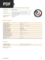 4x14 AWG 600V Overall Shielded Control Cable - 8BCP104109 - V - 1 - R - 13