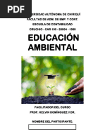 Módulo - Educación Ambiental