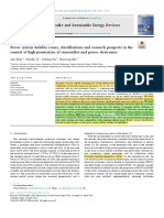 2021 - Power System Stability Issues & Classifications and Research Prospects in The Context of High-Penetration of Renewables and Power Electronics