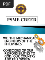 Psme Creed