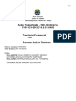 Ação Trabalhista - Rito Ordinário 0101121-69.2016.5.01.0483