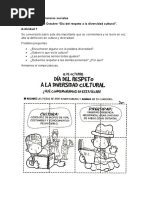 Actividades de Ciencias Sociales