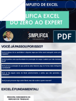 Curso Completo de Excel e Dashboards - Apresentação