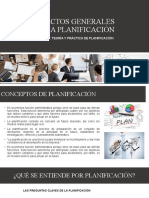 Aspectos Generales de La Planificación