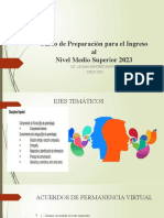 Curso de Preparación para El Ingreso Al Nivel Medio Superior 2023