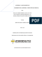 Auditoria Y Aseguramiento Ii