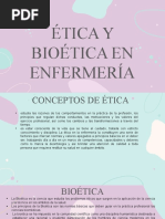 Ética Y Bioética en Enfermería