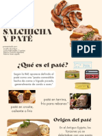 Salchicha y Pate