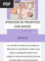 Atencion de Pacientes Con Shock: E. U. Rodrigo Bastidas