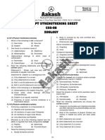 Concept Strengthening Sheet (CSS-08) - OYM - Zoology