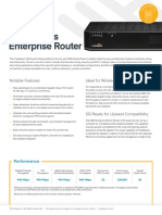 E300 Series Enterprise Router: Data Sheet