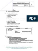 Monitoreo de Gases en Labores Operativos: 1. Personal