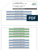 Processo Seletivo - Vestibular 2015: Estado de Alagoas Universidade Estadual de Alagoas - Uneal