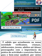 Didactica de Educação E Expressão Fisica Motor: MSC: Lúcio Morais Alfredo