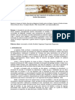 Identificação Dos Riscos Ocupacionais em Uma Associação de Mulheres Artesãs No Médio Sertão Maranhense