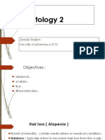 Dermatology 2: Zienab Halem Faculty of Pharmacy SCU