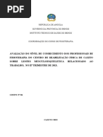 República de Angola Governo Da Provincia Do Bengo Instituto Técnico de Saúde Do Bengo